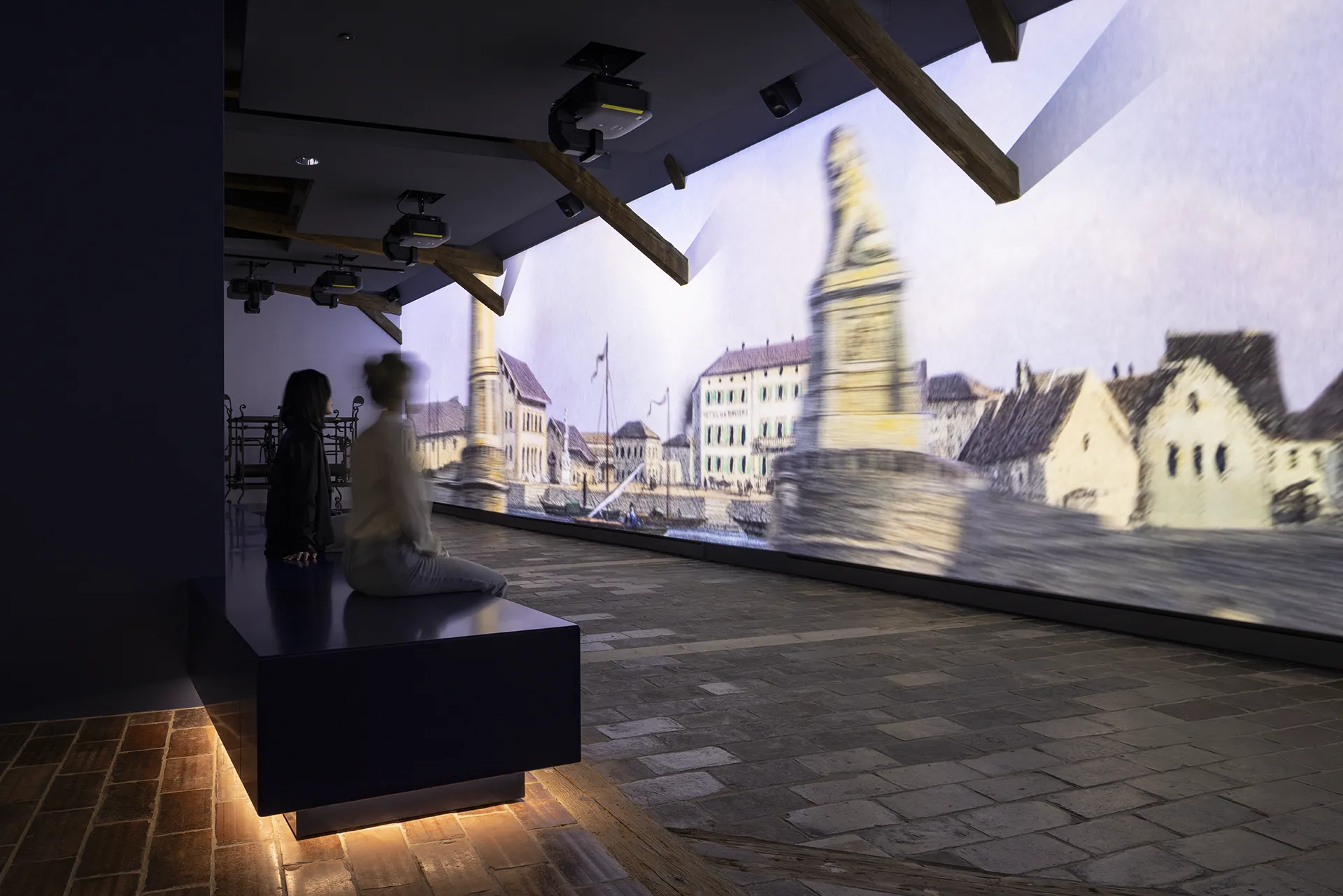 Ausstellungsfotografie Cavazzen Lindau Filmshow