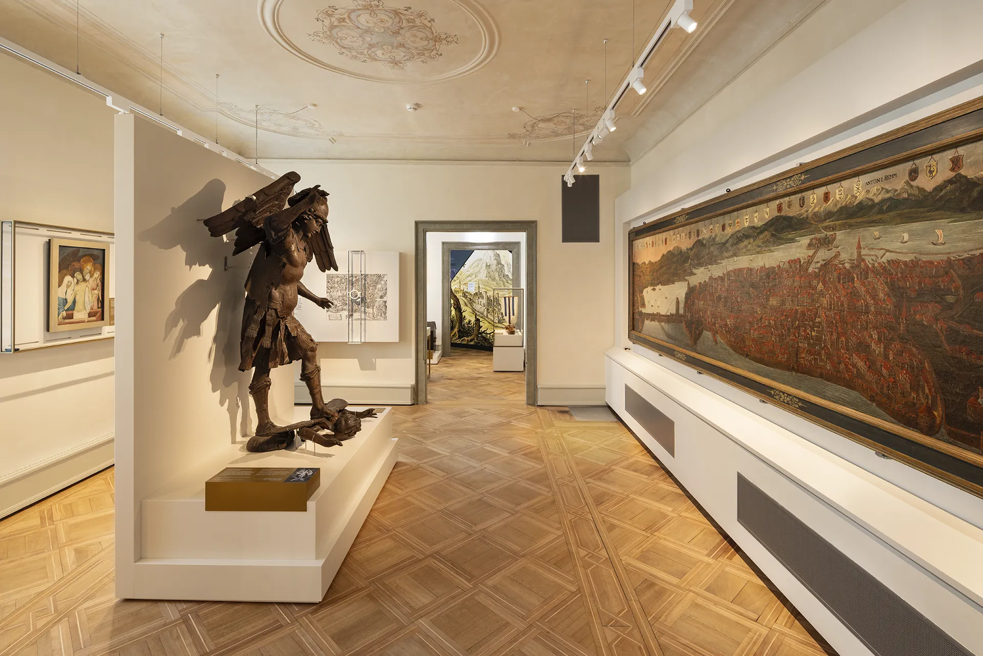 Ausstellungsfotografie Cavazzen Museum Lindau Ausstellungsräumlichkeiten